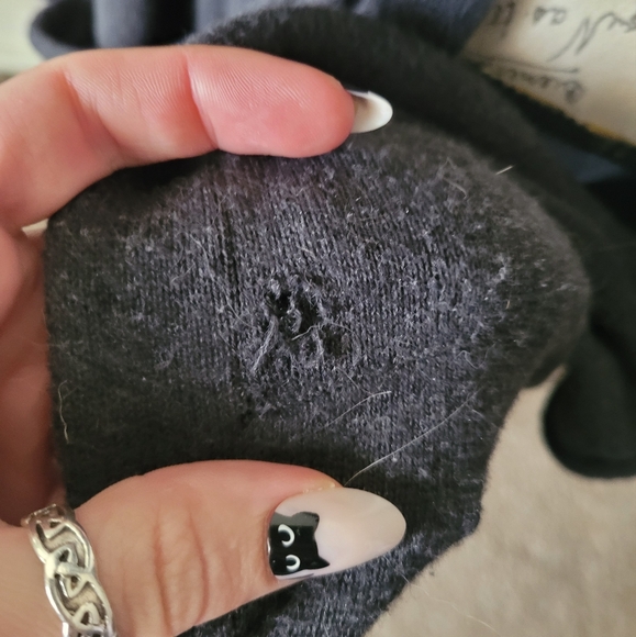 Lunya Cozy Cotton Silk Oversized Hooded Open Long Cardigan in Charcoal - Picture 10 of 13